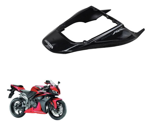 Carenagem Rabeta C/ Avaria Honda Cbr 600rr 07-12 Original Preto
