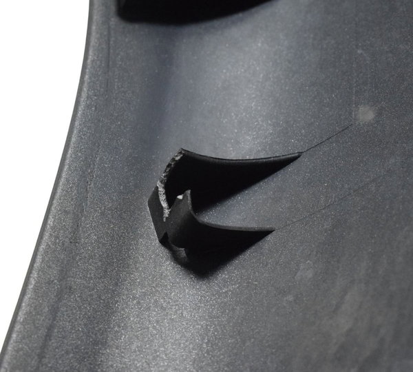 Carenagem Lateral Dir C/avaria Honda Cbr 600rr 07-12 Origina Preto