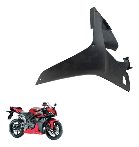 Carenagem Lateral Dir C/avaria Honda Cbr 600rr 07-12 Origina Preto