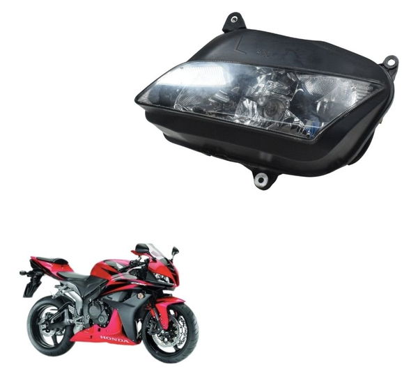 Farol Esquerdo Honda Cbr 600rr 07-12 Original Esquerdo/motorista
