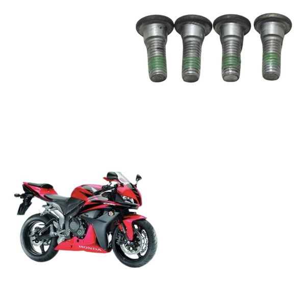 Jogo Parafuso Disco Freio Tras Honda Cbr 600rr 07-12 Origina