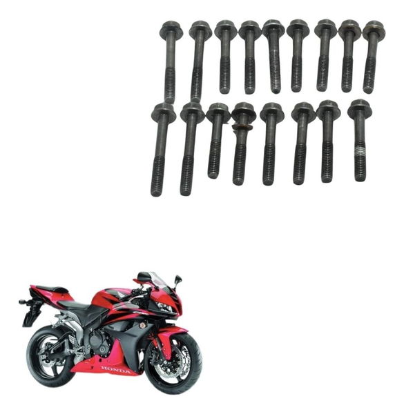 Jogo Parafuso Mancal Honda Cbr 600rr 07-12 Original