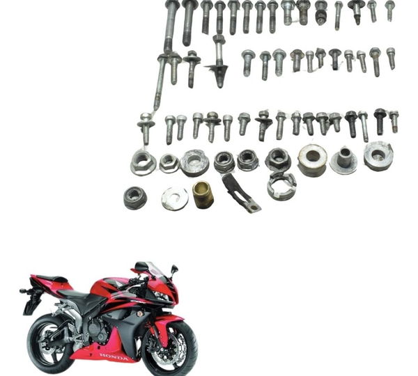 Kit Parafusos Diversos Honda Cbr 600rr 07-12 Original