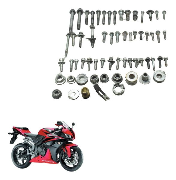 Kit Parafusos Diversos Honda Cbr 600rr 07-12 Original