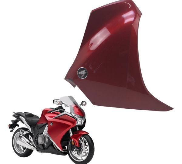 Carenagem Lateral Dir C/detal Honda Vfr 1200 F 10-12 Origi Vermelho