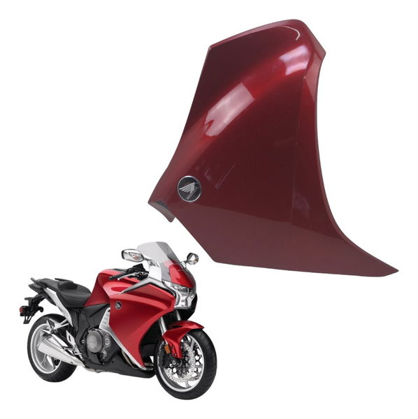 Carenagem Lateral Dir C/detal Honda Vfr 1200 F 10-12 Origi Vermelho