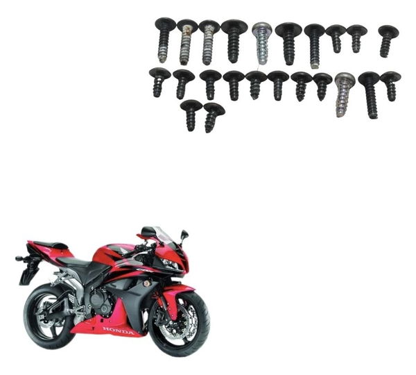 Kit Parafusos Soberbos Honda Cbr 600rr 07-12 Original