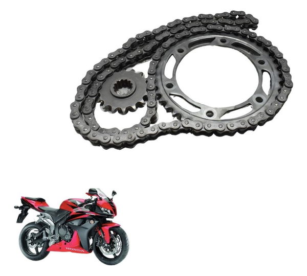 Kit Relação Sprockets Coroa 41 Dentes Honda Cbr 600rr 07-12