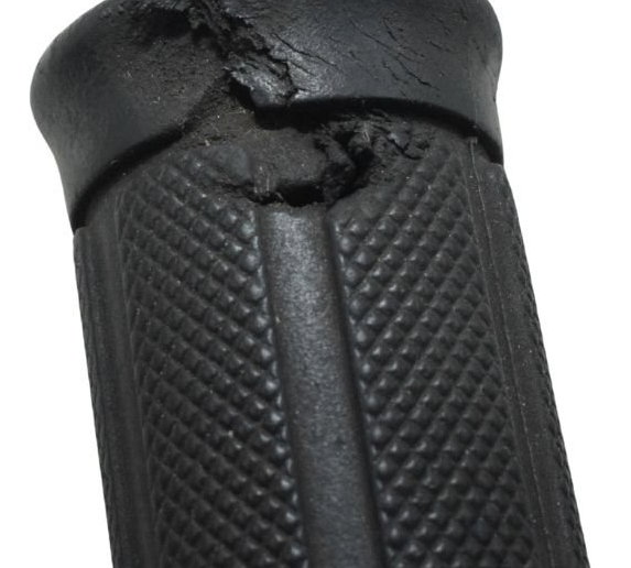 Manopla Esquerda C/ Detalhes Honda Cbr 600rr 07-12