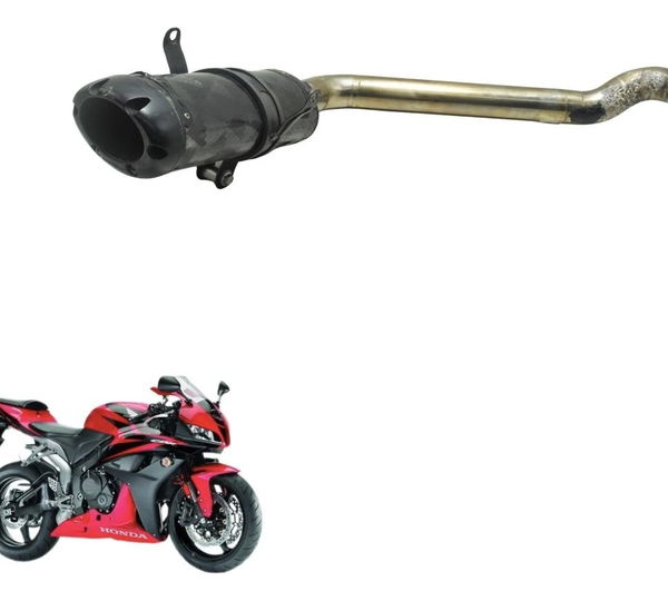 Ponteira Two Brothers Black Series Honda Cbr 600rr 07-12