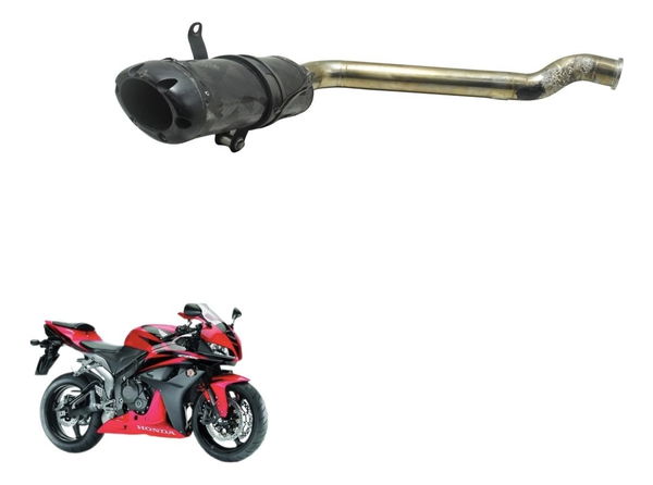 Ponteira Two Brothers Black Series Honda Cbr 600rr 07-12