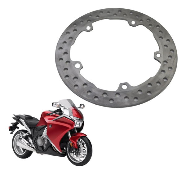 Disco Freio Traseiro Honda Vfr 1200 F 10-12 Original