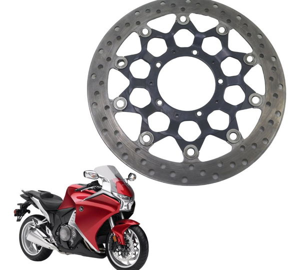 Disco Freio Dianteiro Dir Honda Vfr 1200 F 10-12 Original