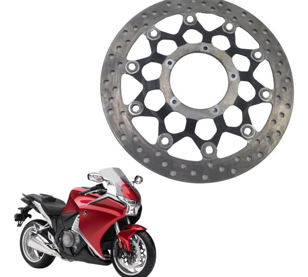 Disco Freio Dianteiro Esq Honda Vfr 1200 F 10-12 Original