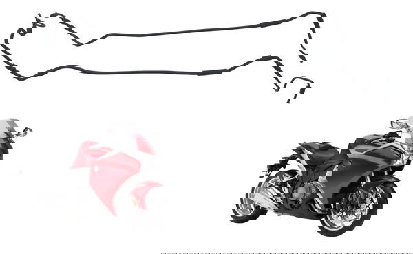 Flexível Freio Traseiro Honda Vfr 1200 F 10-12 Original