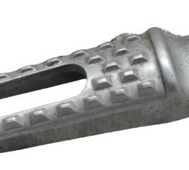 Pedaleira Traseira Esquerda C/detalhes Honda Cbr 600rr 07-12