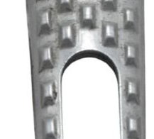 Pedaleira Traseira Esquerda C/detalhes Honda Cbr 600rr 07-12