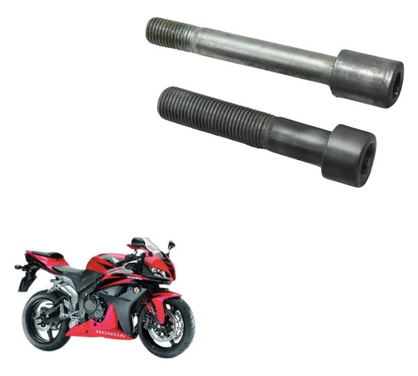 Par Parafuso Amortecedor Traseiro Honda Cbr 600rr 07-12 Orig