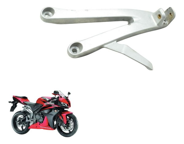 Suporte Pedaleira Tras Dir C/ Detalhes Honda Cbr 600rr 07-12