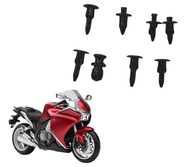 Kit Parafuso Carenagem Plastico Honda Vfr 1200 F 10-12 Origi