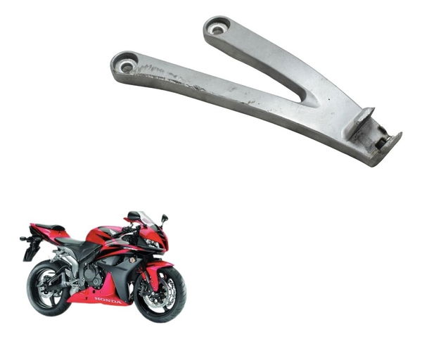 Suporte Pedaleira Tras Esq C/ Detalhes Honda Cbr 600rr 07-12