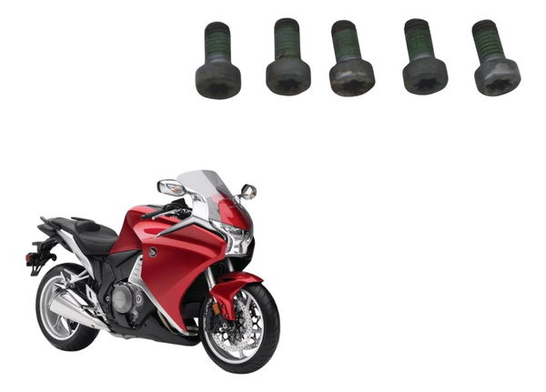 Kit Parafuso Roda Fônica Diant Honda Vfr 1200 F 10-12 Orig