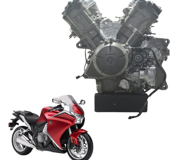 Motor Completo (nfe Baixa Base Troca) Honda Vfr 1200 F 10-12