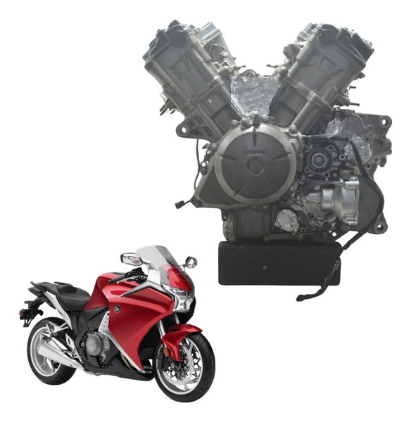 Motor Completo (nfe Baixa Base Troca) Honda Vfr 1200 F 10-12