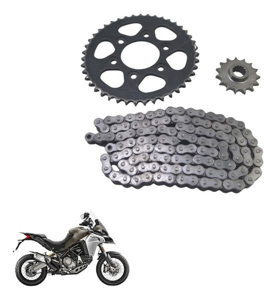 Kit Relação S/ Emenda Ducati Multistrada 1200 Enduro 16-19