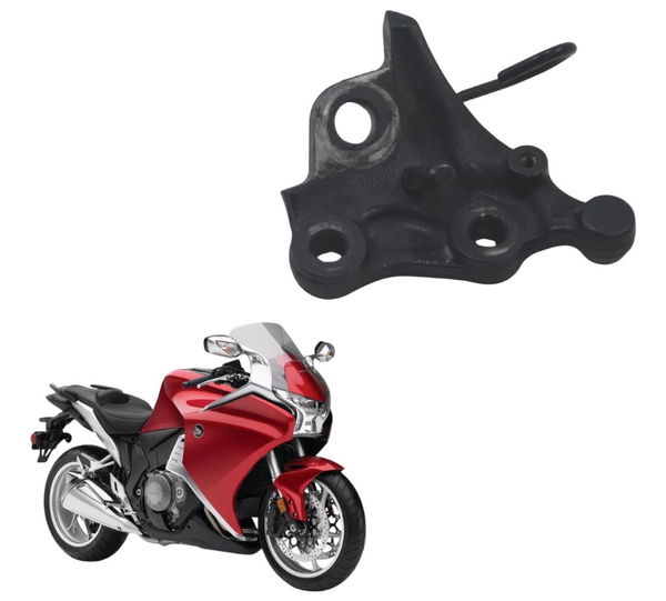 Suporte Pedal Descanso Lateral Honda Vfr 1200 F 10-12 Origi