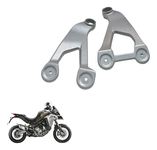 Par Suporte Protetor Carter Ducati Multistrada 1200 16-19
