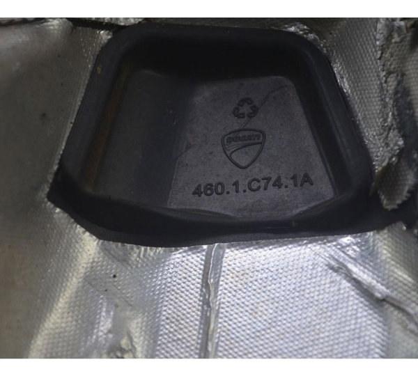 Paralama Interno Tras Ducati Multistrada 1200 Enduro 16-19 Preto