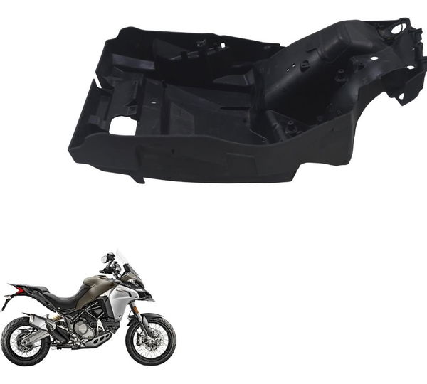 Paralama Interno Tras Ducati Multistrada 1200 Enduro 16-19 Preto