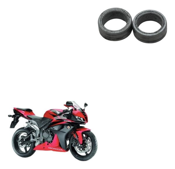Par Bucha Roda Dianteira Honda Cbr 600rr 07-12 Original