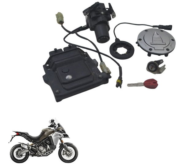 Kit Chave Ignição Módulo Code Ducati Multistrada 1200 16-19