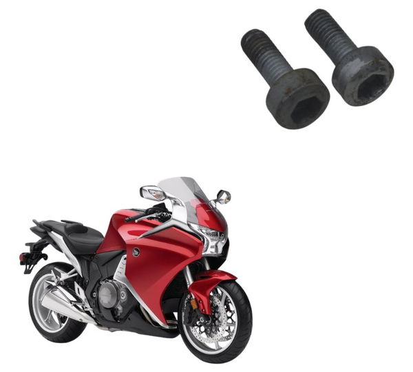 Par Parafuso Suporte Pedaleira Honda Vfr 1200 F 10-12 Origi