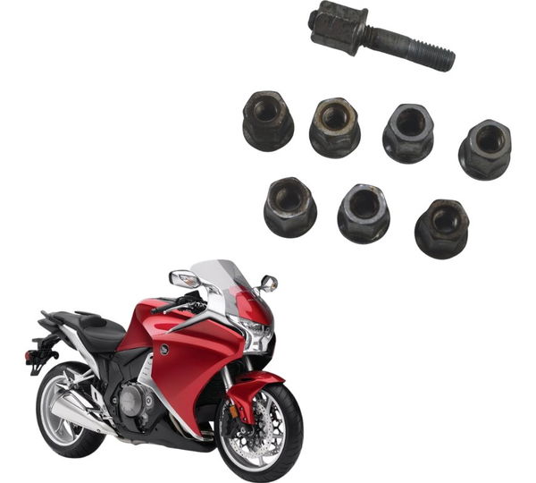 Kit Porca Escape Honda Vfr 1200 F 10-12 Original