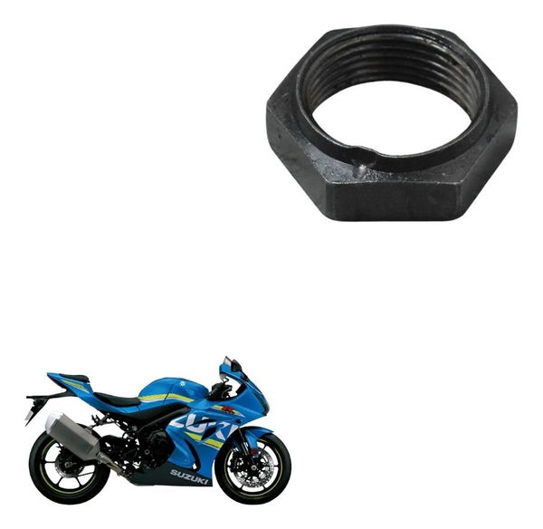 Porca Pinhão Suzuki Gsx-r Srad 1000 18-23 Original