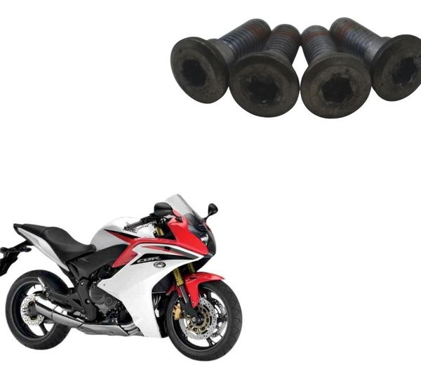 Jogo Parafuso Disco Freio Traseiro Honda Cbr 600f 12-14 Orig