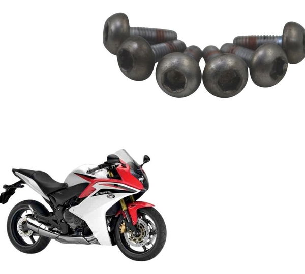 Jogo Parafuso Disco Freio Diant Honda Cbr 600f 12-14 Origina
