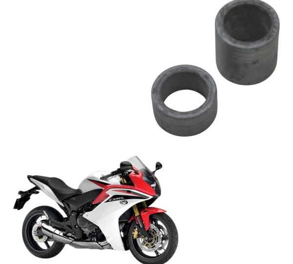 Par Bucha Eixo Roda Dianteira Honda Cbr 600f 12-14 Original
