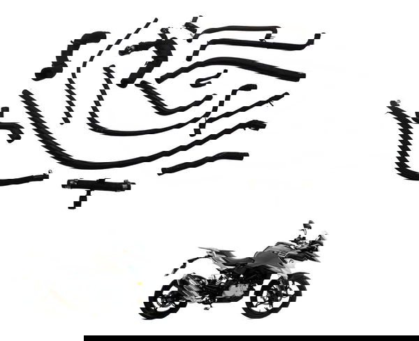 Kit Mangueiras Bmw G 310 Gs 17-20 Original