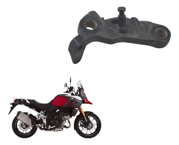 Suporte Pedal Descanso Lateral Suzuki Dl 1000 V-strom 14-19 Preto