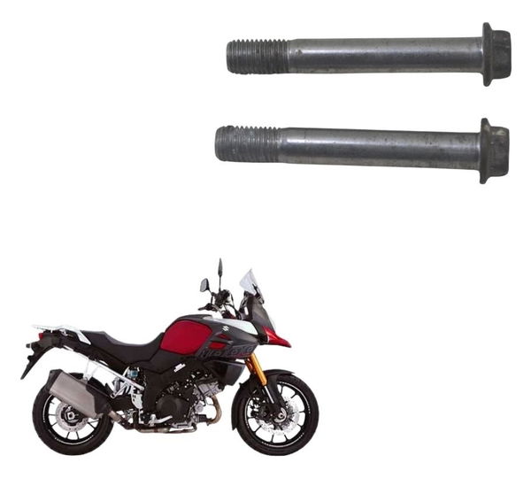 Par Parafuso Pinça Diant Suzuki Dl 1000 V-strom 14-19 Origi
