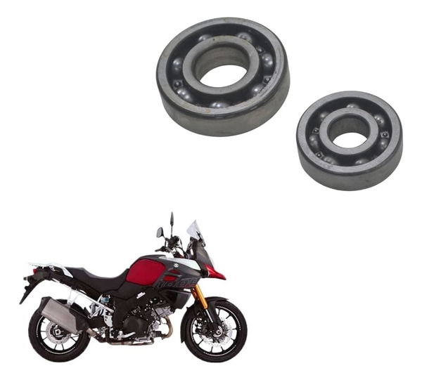 Par Rolamento Motor Suzuki Dl 1000 V-strom 14-19 Original
