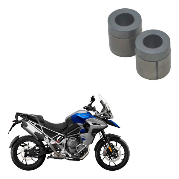 Par Bucha Suporte Motor Triumph Tiger 1200 Gt Explorer 22-25