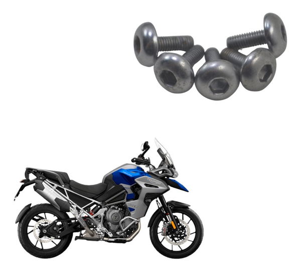 Jogo Parafuso Carenagem Triumph Tiger 1200 Gt Explorer 22-25