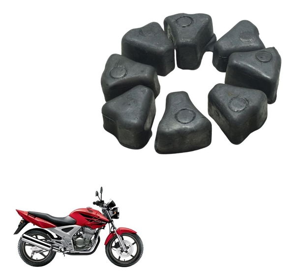 Coxim Cubo Coroa C/detal Honda Cbx 250 Twister 02-08 Origina