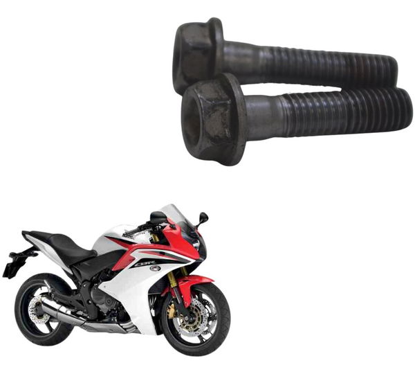 Par Parafuso Pinça Dianteira Honda Cbr 600f 12-14 Original