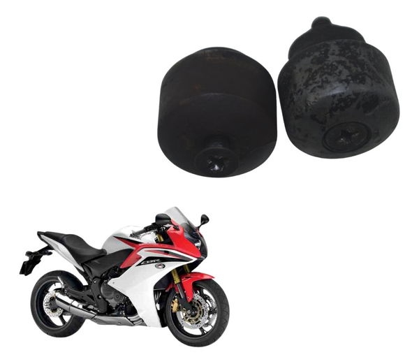 Par Peso Guidão Honda Cbr 600f 12-14 Original